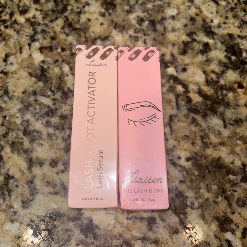 Lash Root Activator and Lash Bond Set - Pink